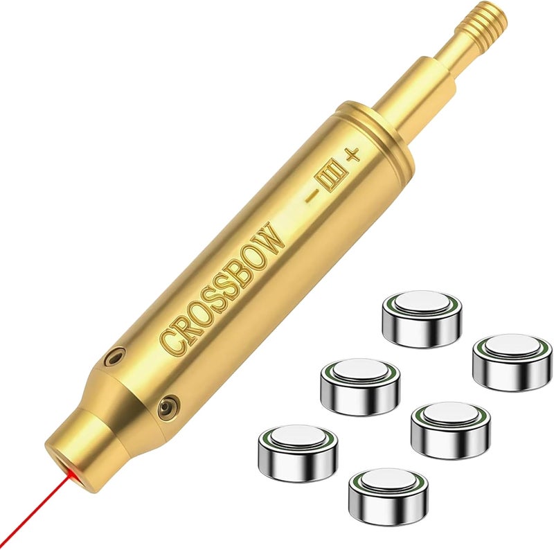 Gotical Archery Crossbow Bow Arrow Red Laser Sighting Tool Boresighter Bore Sight - Image 1